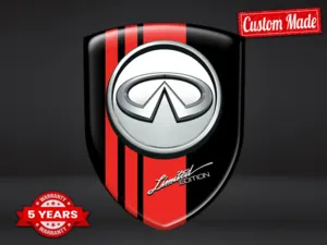 Infiniti Logo En Pegatina Resistente Alta Calidad Profesional
